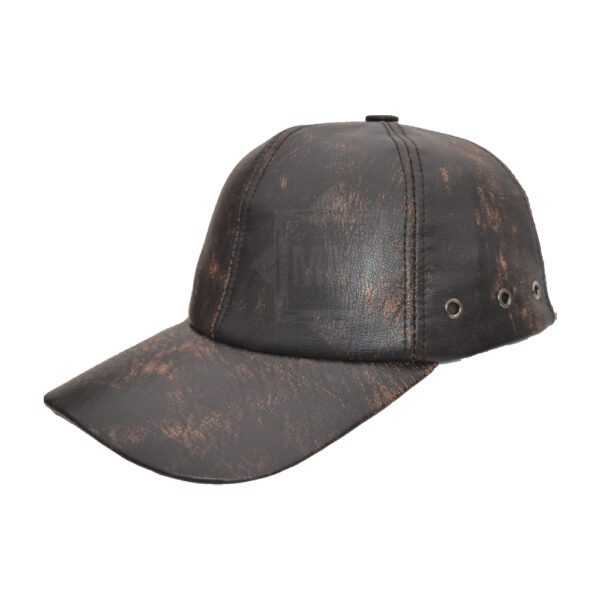 Leather cap