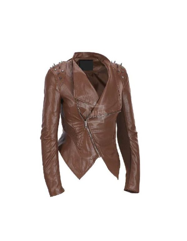 Women’s Brown Leather Jacket