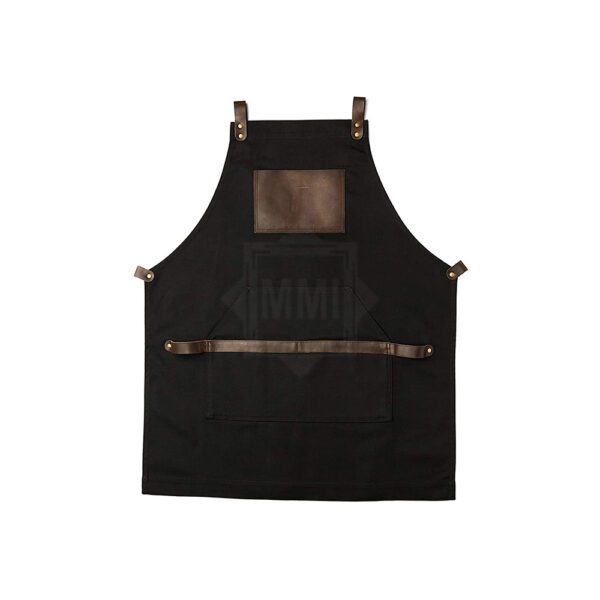 Dark Brown Suede Working Apron