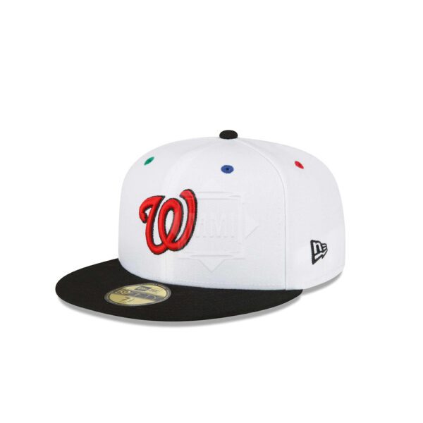 White and Black Baseball Cap
