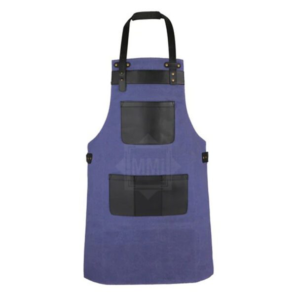 Blue Suede Working Apron