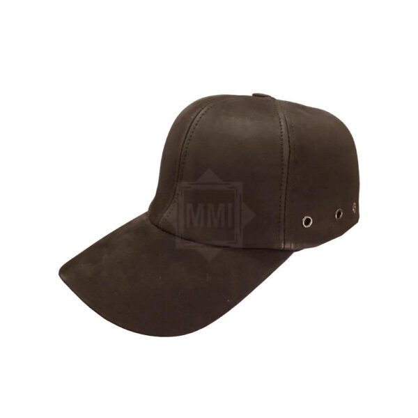 Brown leather Cap