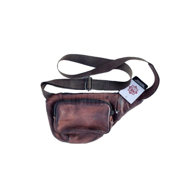 Multi-toned brown Chest bag