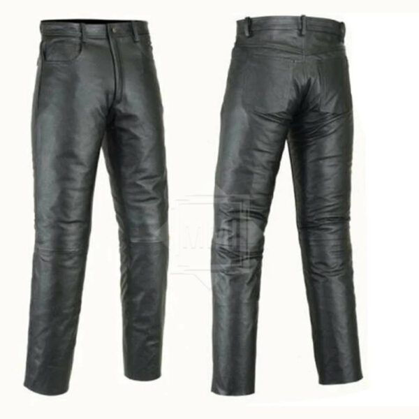 Black Leather Pant