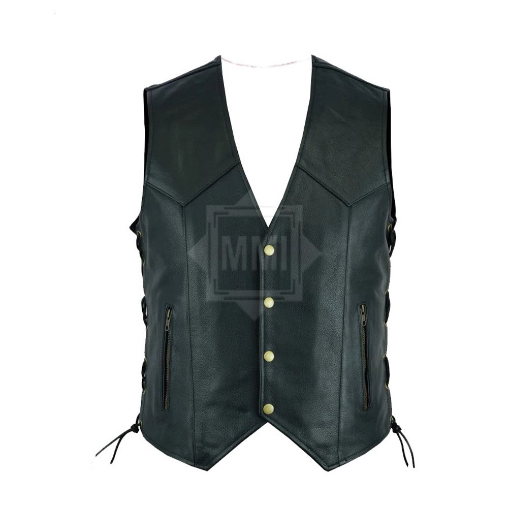 Black Leather vest