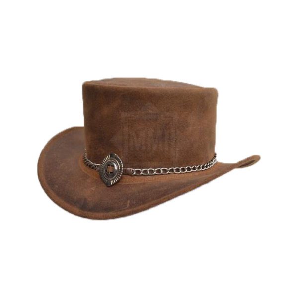 Top Hat with Chain Accents
