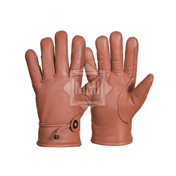 Caramel Leather Gloves
