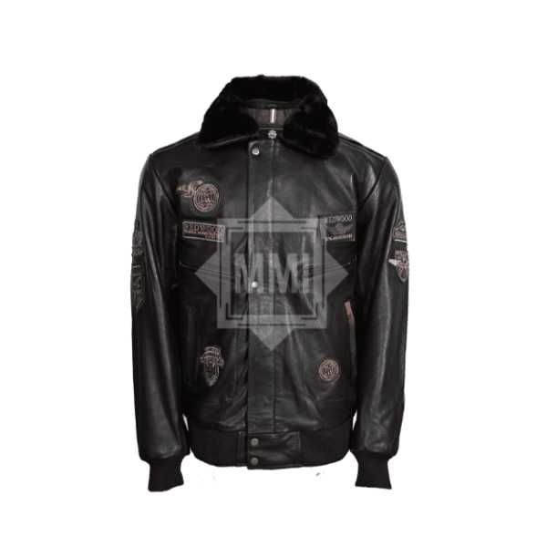 Women's Black Leather Jacket