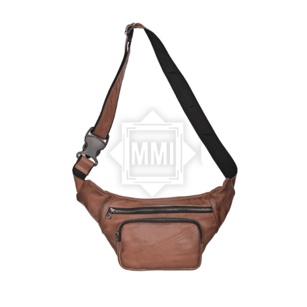 Brown Chest Shoulder Bag