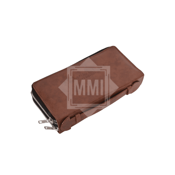 Rich Brown Leather Wallet