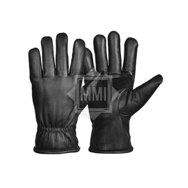 Black Leather Gloves