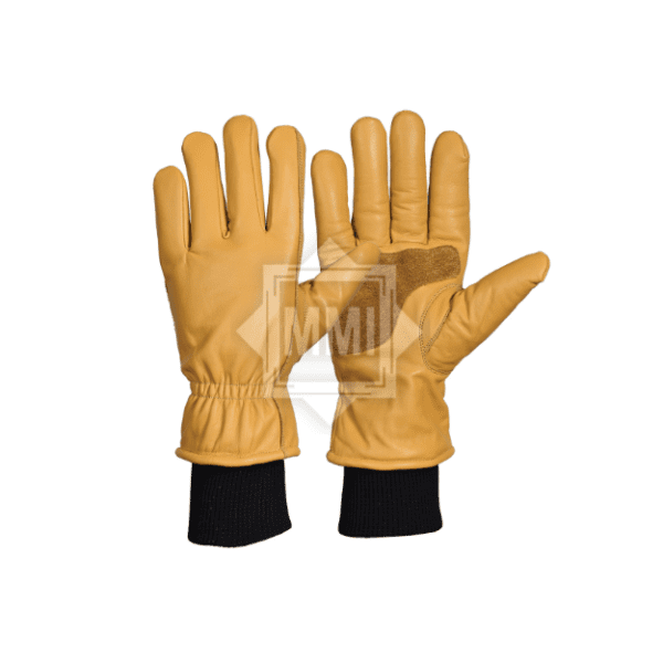 Mustard Leather Gloves